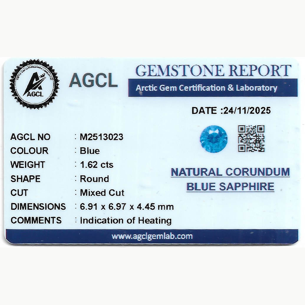 1.62 Ct Blue Sapphire