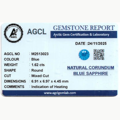 1.62 Ct Blue Sapphire