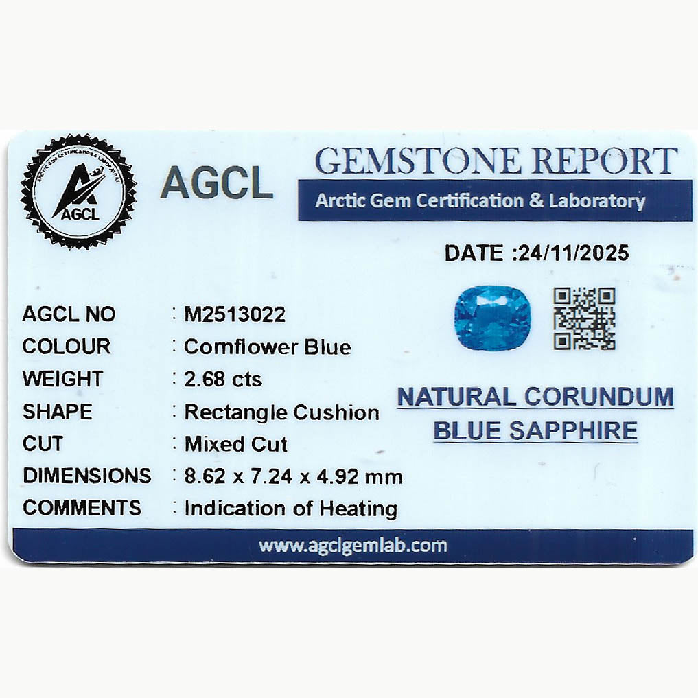 2.68ct Blue Sapphire