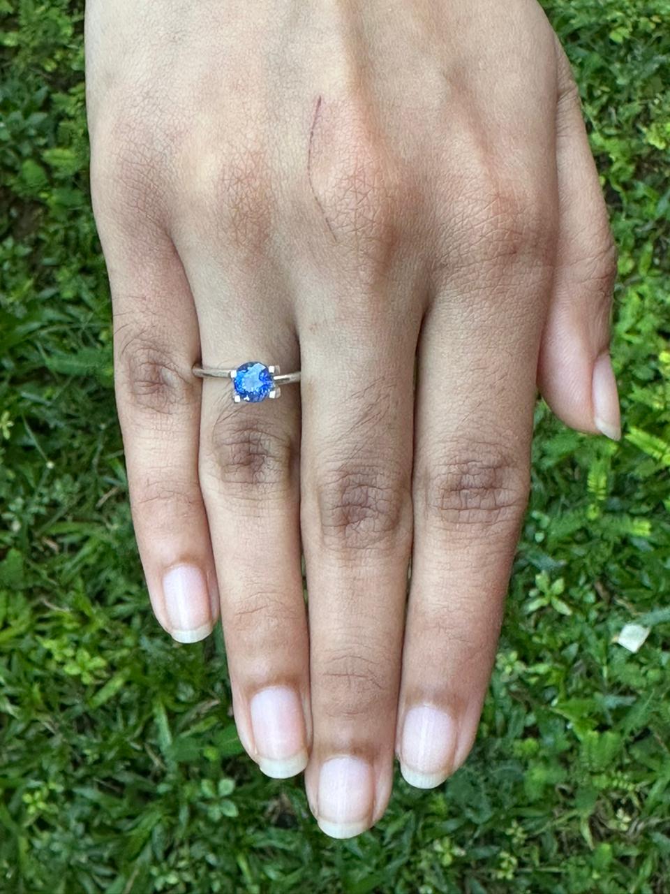 1.10 ct Blue Sapphire