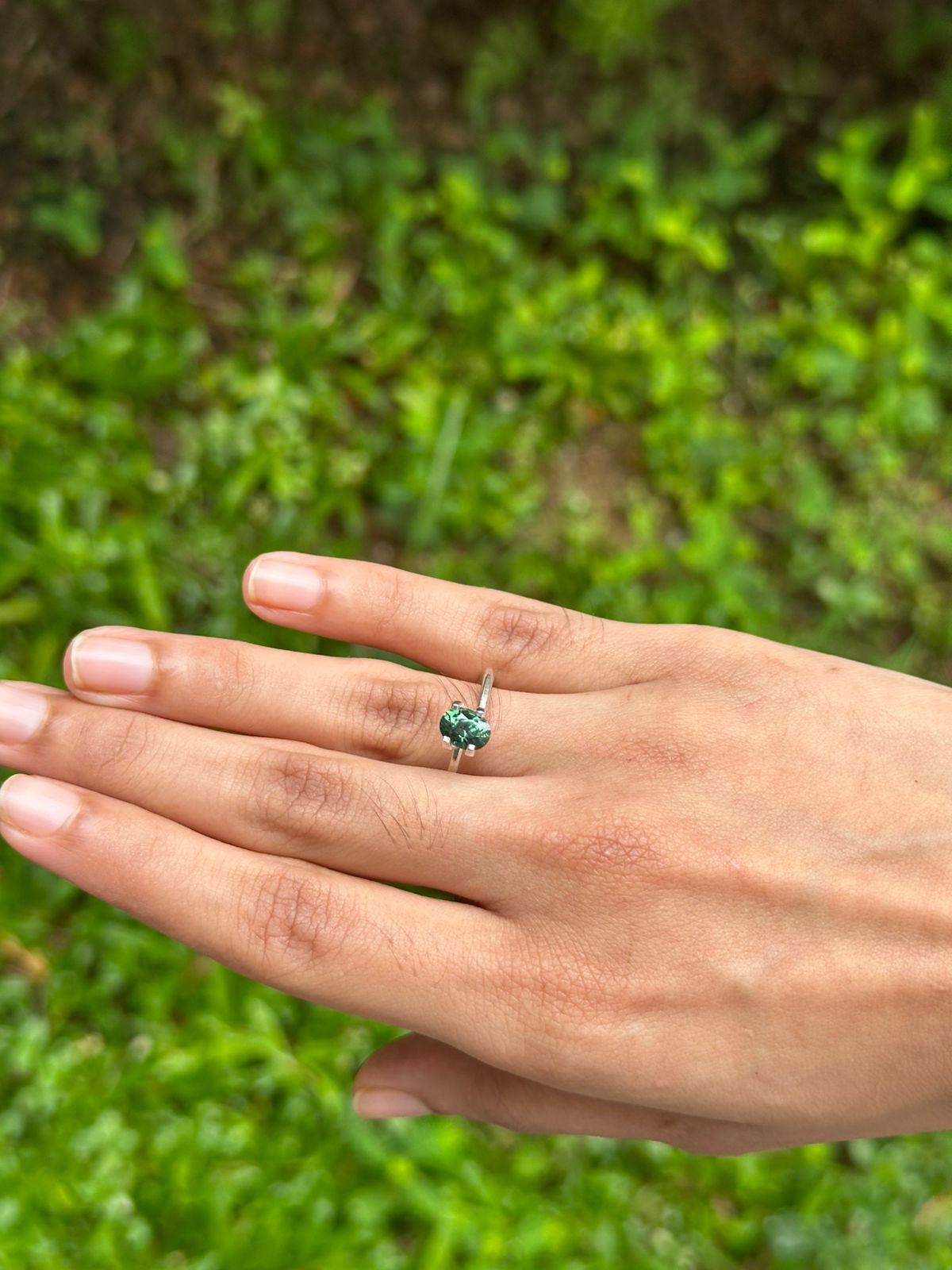 1.24ct Green Sapphire ~ Unheated