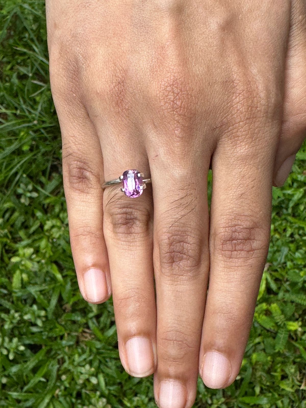 2.28 ct Purple Sapphire ~ Unheated