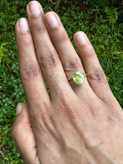 3.64ct rare natural Chrysoberyl gemstone with brilliant clarity and expert cut for fine jewelry collections