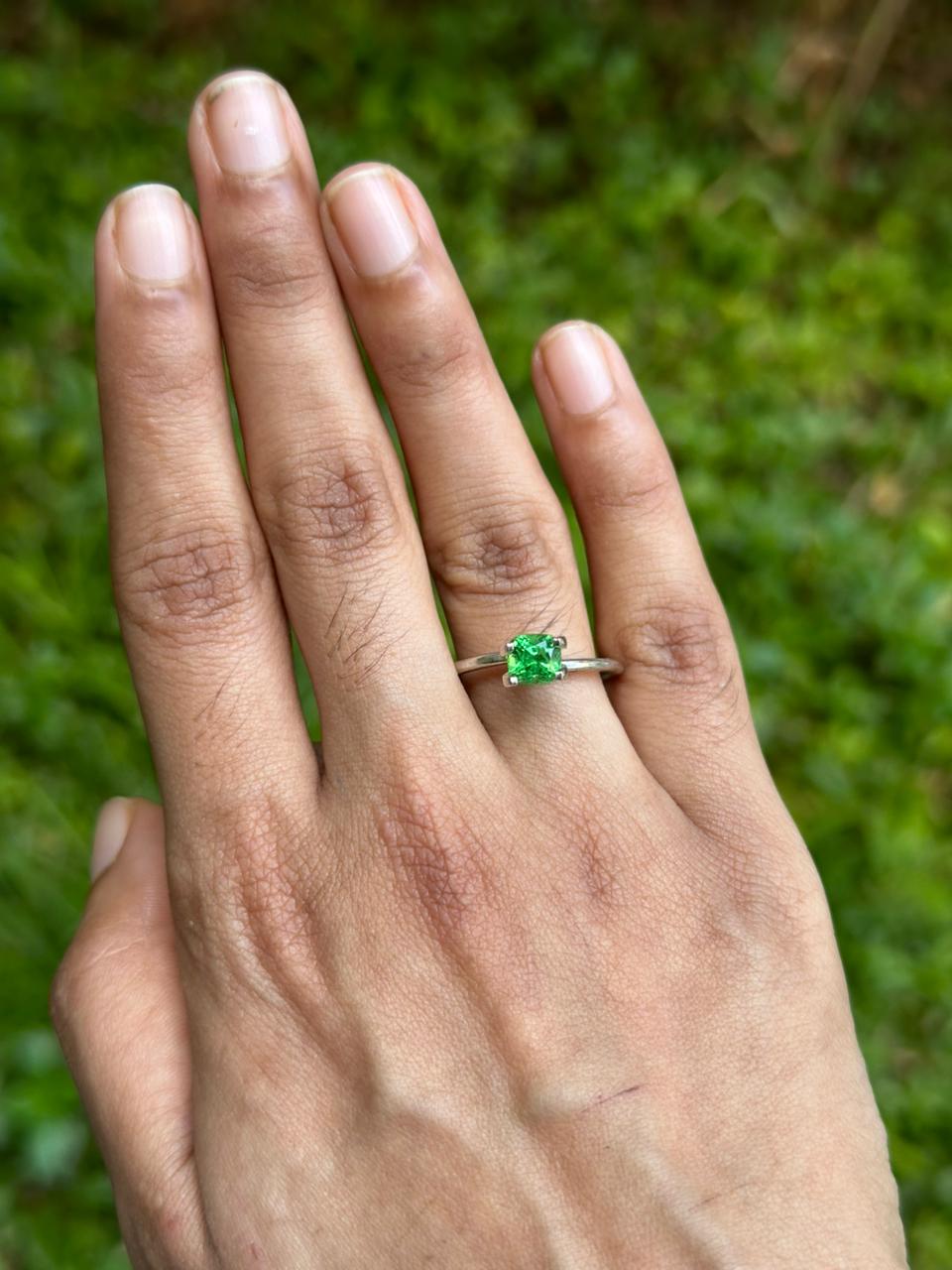 1.11 ct Tsavorite Garnet