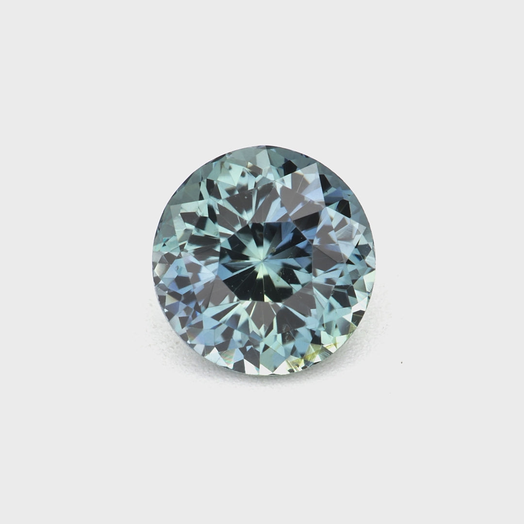 Load video: 0.71 ct Teal Sapphire