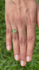 1.79 ct Round Tsavorite Garnet ring video, GIA certified.