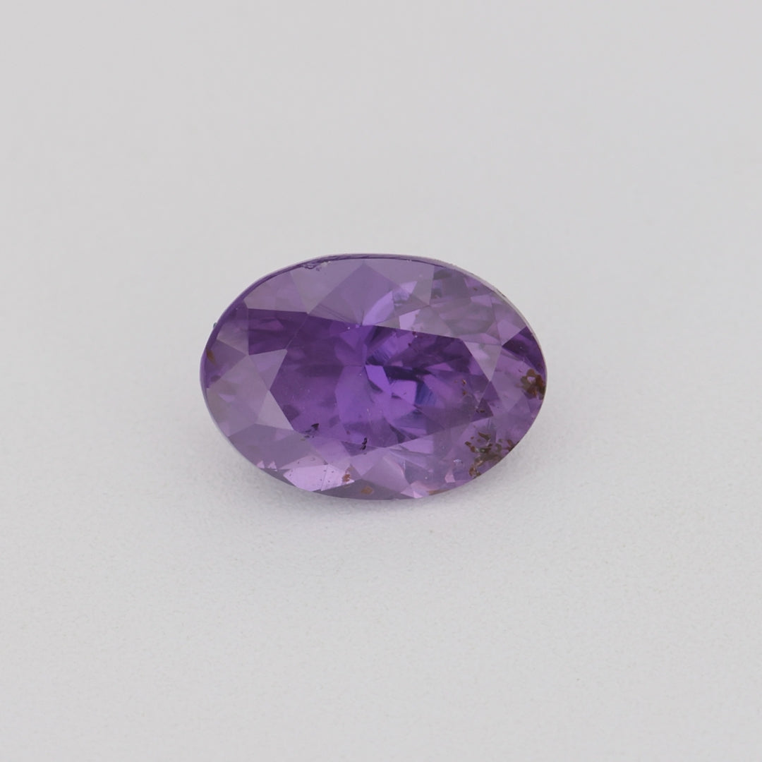 Load video: 0.58 ct Purple Sapphire Vibrant Unheated Violet Sapphire for Jewelry