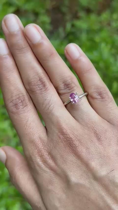 1.05 ct Natural Ceylon Pink Sapphire ~ Untreated