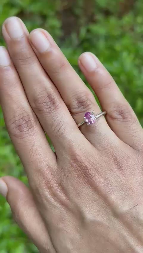 1.05 ct Natural Ceylon Pink Sapphire ~ Untreated