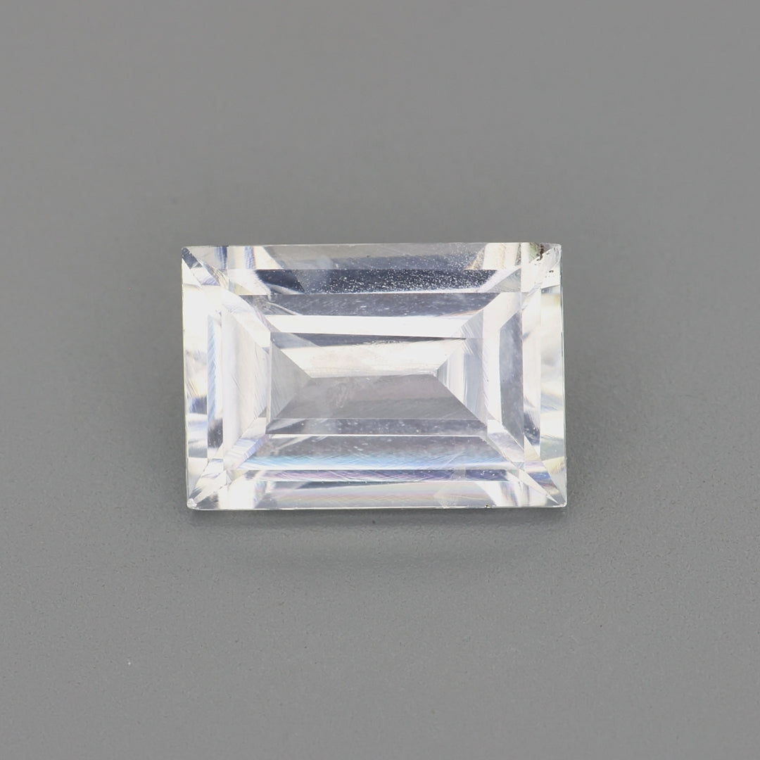 Load video: 1.20 ct White Sapphire ~ Untreated