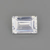 1.20 ct baguette cut untreated white sapphire video showing brilliance and clarity