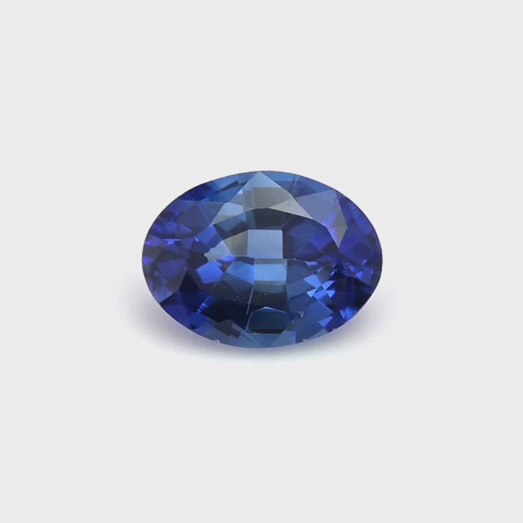 1.16 ct Oval Vivid Blue Ceylon Sapphire — Heated