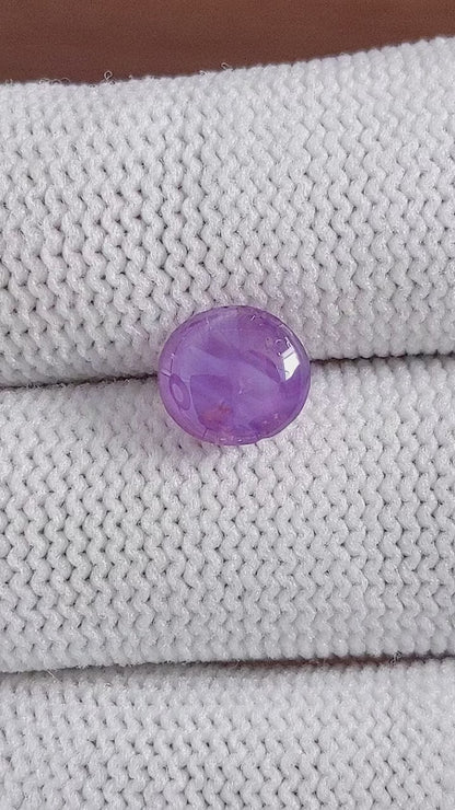 3.26 ct Purple Star Sapphire ~ Untreated