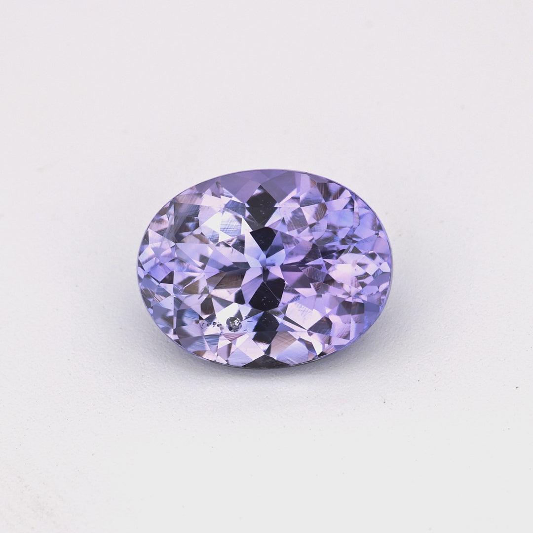 Load video: 1.66 Ct lavender Sapphire ~ untreated
