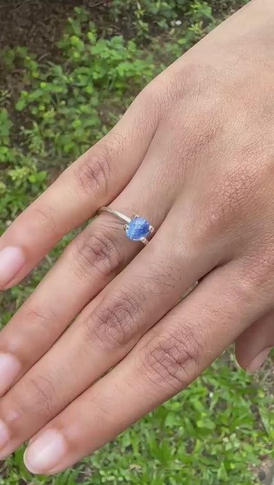 1.28ct Ceylon Blue Sapphire ~ Unheated