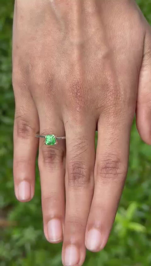 1.09ct Tsavorite Garnet