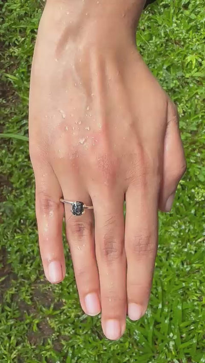 2.01 ct Teal Sapphire ~ Unheated