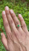 1.01 ct vivid green tsavorite garnet video showing sparkle and clarity under light