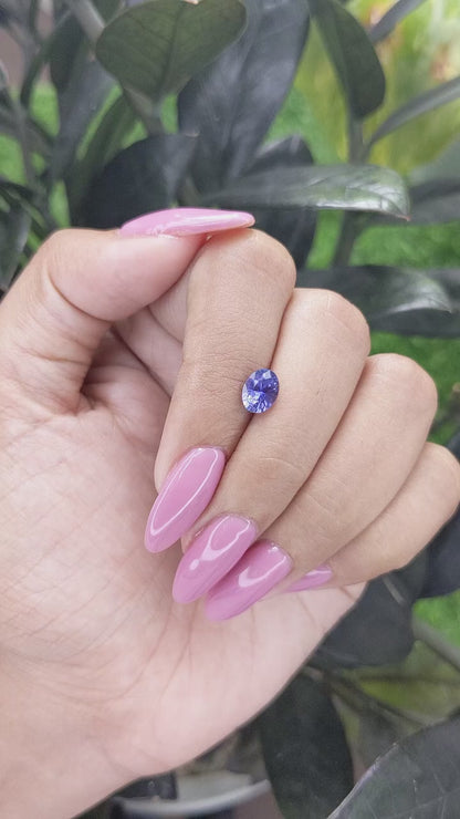 1.17ct Color Change Sapphire ~ Unheated