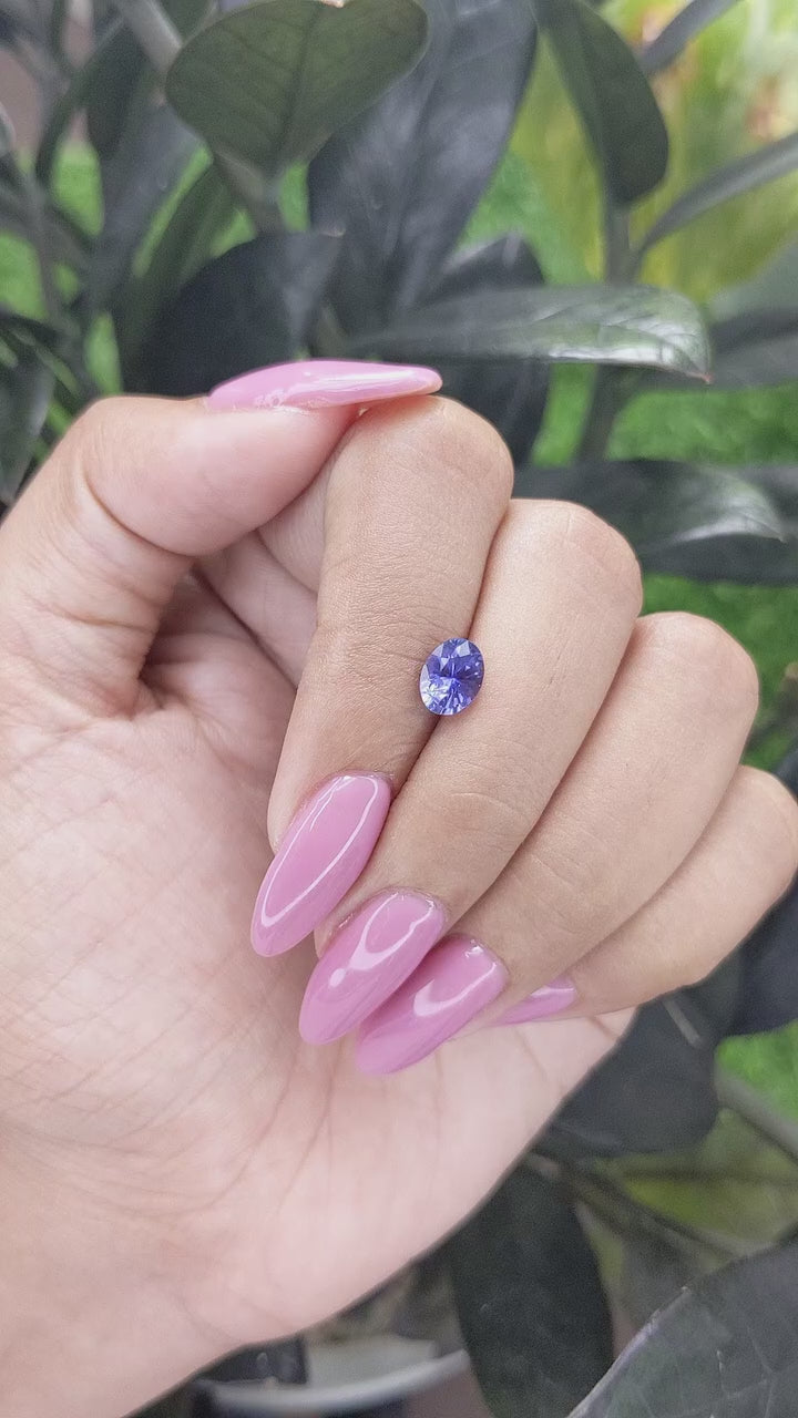 1.17ct Color Change Sapphire ~ Unheated