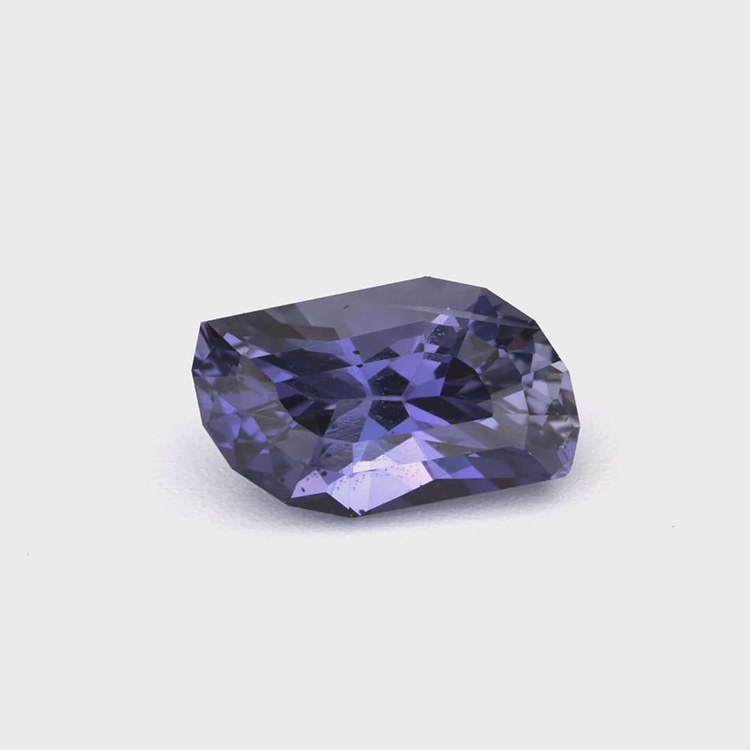 Load video: 0.69 ct Purple Sapphire ~ unheated