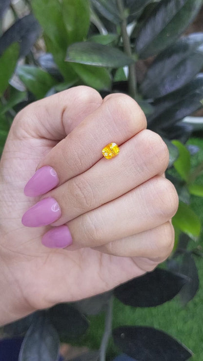 1.13 ct Golden Yellow Sapphire
