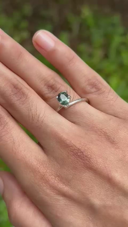 1.24ct Green Sapphire ~ Unheated