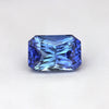 2.05 ct heated blue Ceylon sapphire, radiant cut, GIA certified, video showing color and brilliance