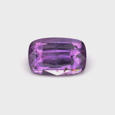 1.45 ct Cushion Purple Sapphire video showing color and brilliance.