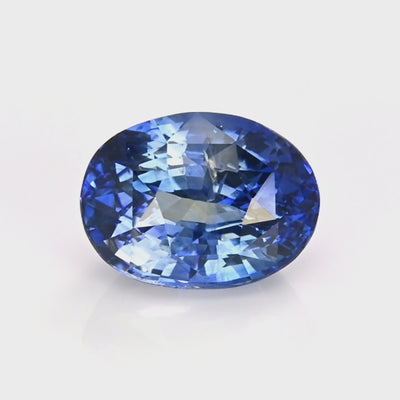 4.99 ct Unique Bi Color Blue Sapphire from Madagascar