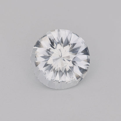 1.42 ct White Round Sapphire