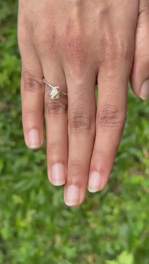 1.18ct Peach Sapphire ~ Unheated