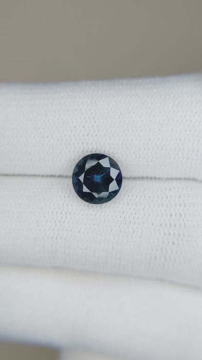 1.94ct Dark Blue Sapphire ~ Untreated
