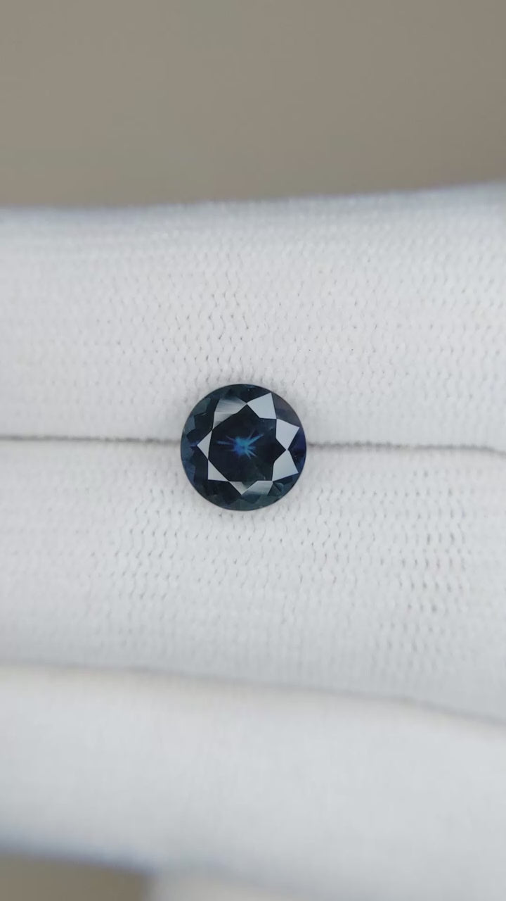 1.94ct Dark Blue Sapphire ~ Untreated