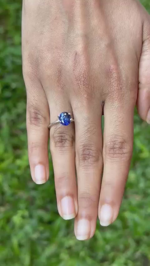 2.48 ct Blue Sapphire ~ GIA