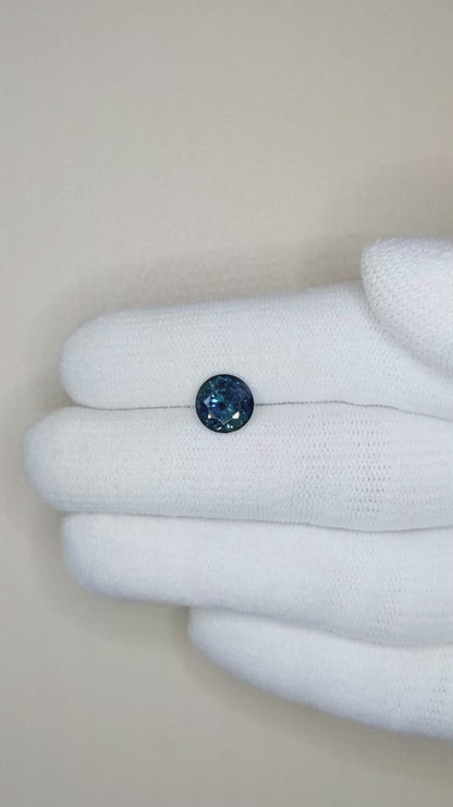 1.94ct Dark Blue Sapphire ~ Untreated