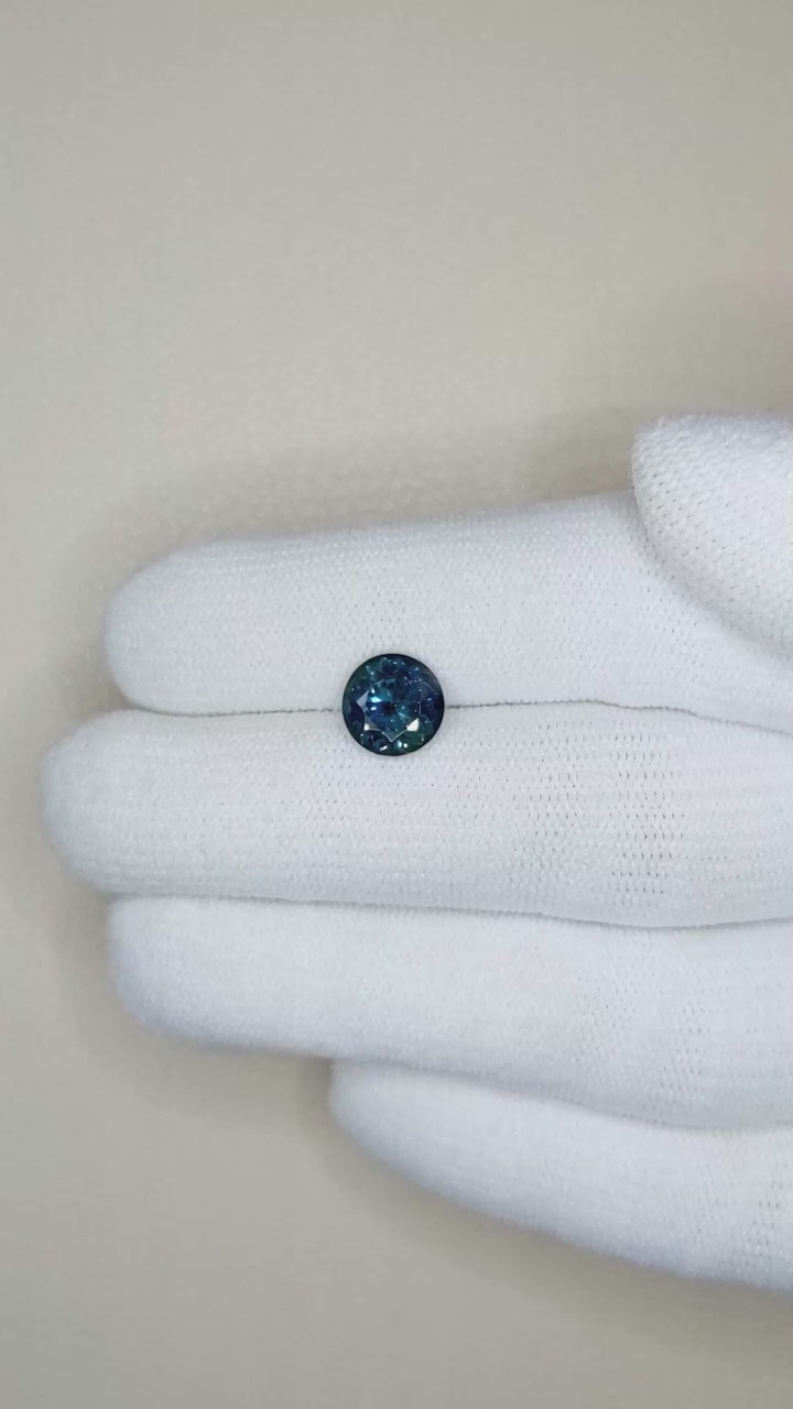 1.94ct Dark Blue Sapphire ~ Untreated