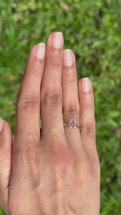 0.61 Ct Peach Sapphire ~ Unheated