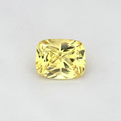 1.19 ct unheated Cushion Cut Ceylon Yellow Sapphire, 360-degree video, GIA certified
