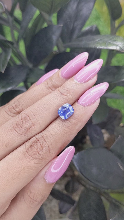 3.06 ct Blue Sapphire ~ Untreated