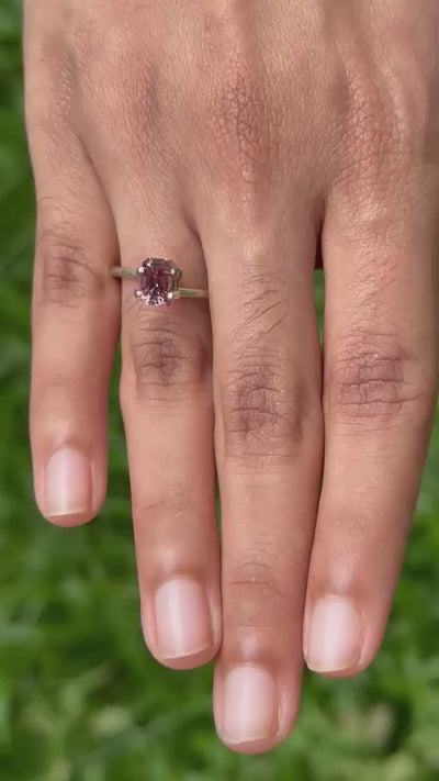 1.62 ct Emerald-Cut Brown Sapphire ~ Madagascar, GIA