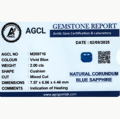 2.00 Blue Sapphire