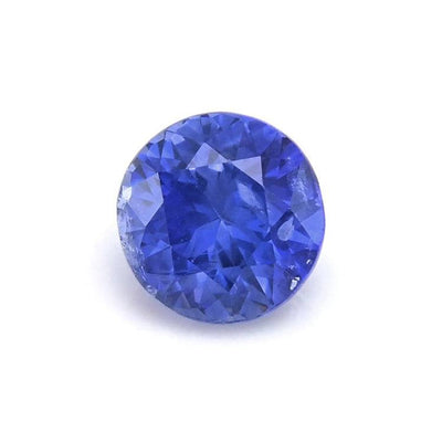 1.62 ct Blue Sapphire gemstone with brilliant blue hue and excellent clarity from Sri Lanka