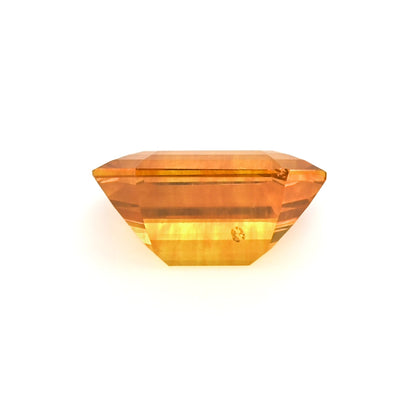 4.21 ct Orange Sapphire ~ GIA
