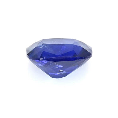 2.00 carat vivid blue sapphire gemstone from Sri Lanka with excellent clarity and brilliance